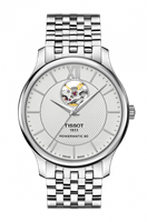 Orologio Tissot Uomo Tradition Auto Open Heart in Acciaio T0639071103800 - T0639071103800